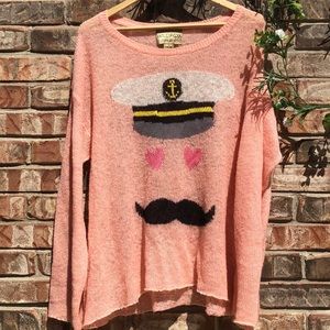 Wildfox white label captain sweater